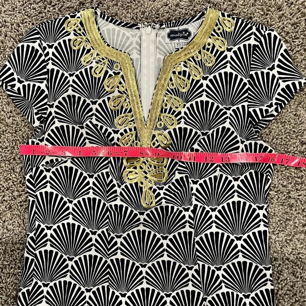 NWOT Mud Pie embroidered dress, size XS - Picture 5 of 8